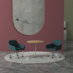 y673 all in one tub fabric accent chair with 6 optional interchangeable bases | factory wholesale (copy)