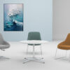 a213 multi functional modular fabric accent leisure chair (real scene effect)