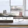 a220(y629) minimalist luxury fabric dining chair | nordic home furniture (copy)