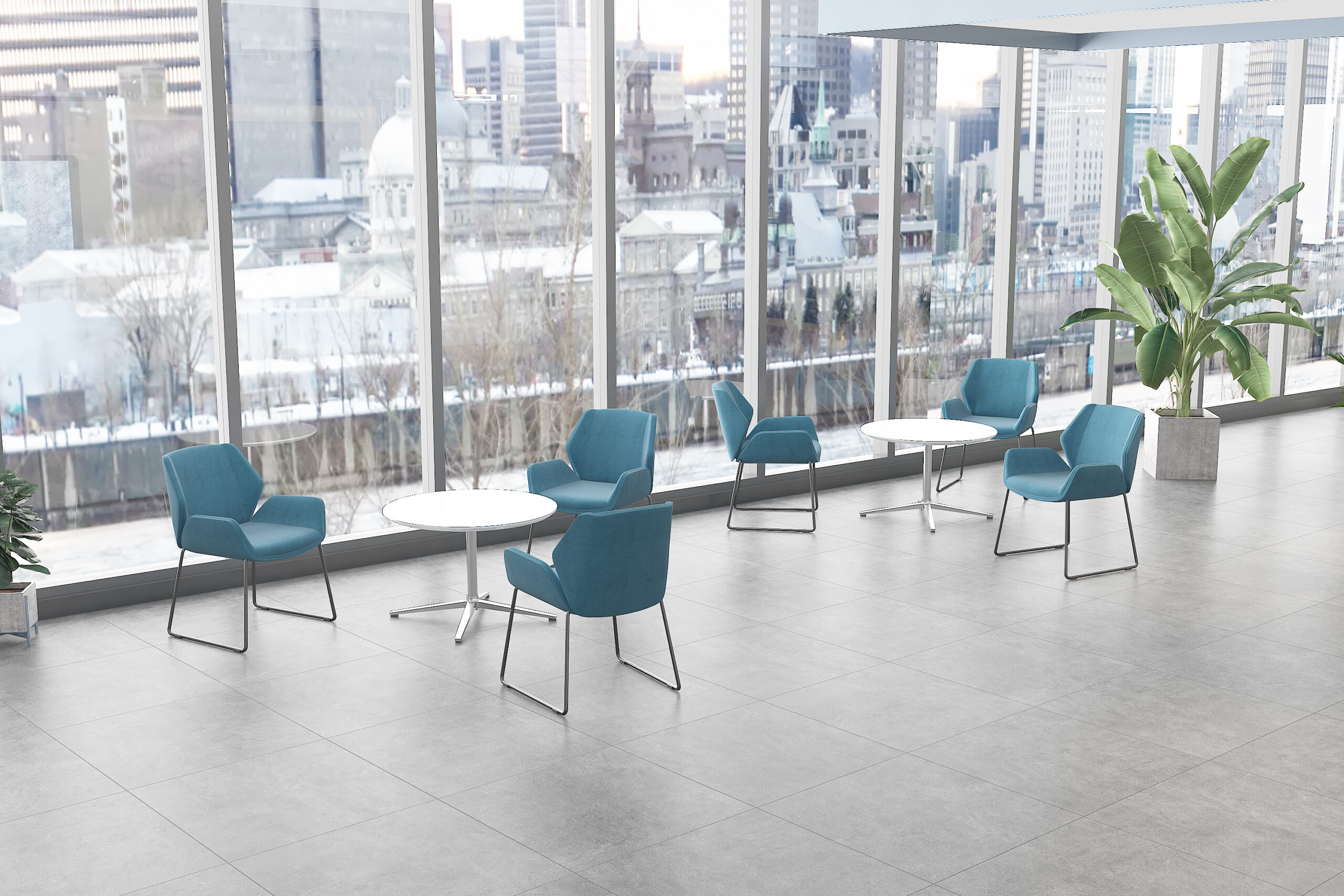 a261 mix material office lounge chair with 5 optional base designs | factory wholesale (copy)