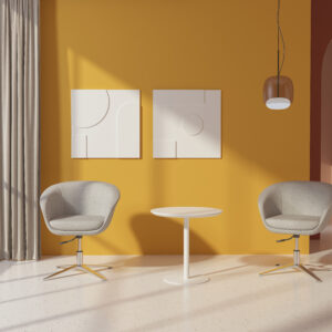 a226 adjustable swivel eggshell leisure chair | modern luxury accent chair (real scene effect)