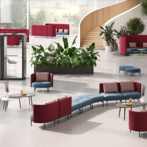 model f839 modular sofa (real scene effect)